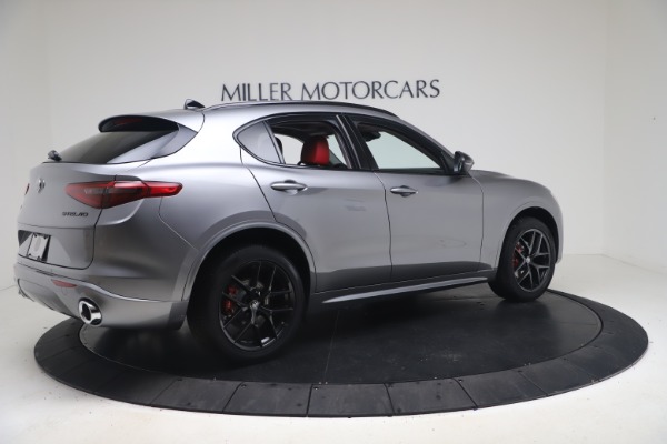 New 2021 Alfa Romeo Stelvio Ti Q4 for sale Sold at Rolls-Royce Motor Cars Greenwich in Greenwich CT 06830 8