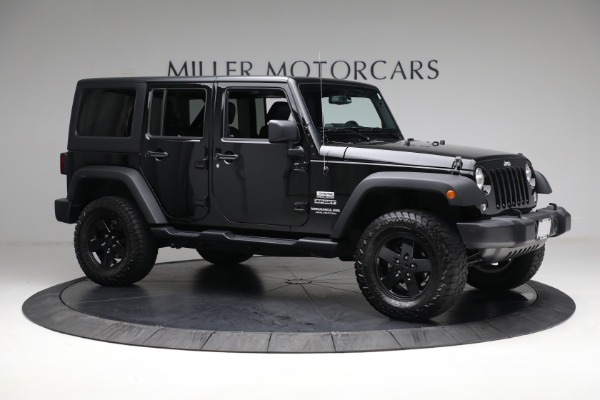 Used 2017 Jeep Wrangler Unlimited Sport S for sale Sold at Rolls-Royce Motor Cars Greenwich in Greenwich CT 06830 10