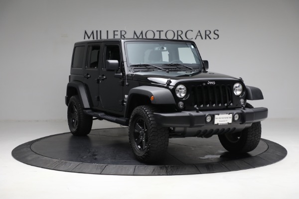 Used 2017 Jeep Wrangler Unlimited Sport S for sale Sold at Rolls-Royce Motor Cars Greenwich in Greenwich CT 06830 11