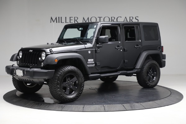 Used 2017 Jeep Wrangler Unlimited Sport S for sale Sold at Rolls-Royce Motor Cars Greenwich in Greenwich CT 06830 2