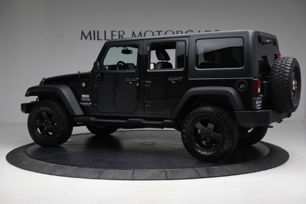 Used 2017 Jeep Wrangler Unlimited Sport S for sale Sold at Rolls-Royce Motor Cars Greenwich in Greenwich CT 06830 4