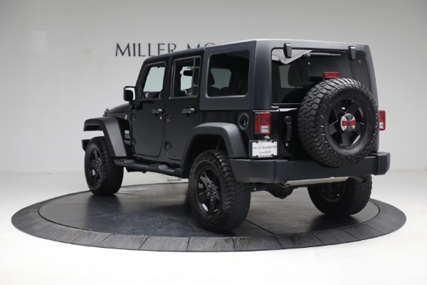 Used 2017 Jeep Wrangler Unlimited Sport S for sale Sold at Rolls-Royce Motor Cars Greenwich in Greenwich CT 06830 5