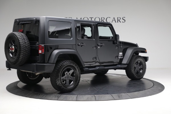 Used 2017 Jeep Wrangler Unlimited Sport S for sale Sold at Rolls-Royce Motor Cars Greenwich in Greenwich CT 06830 8