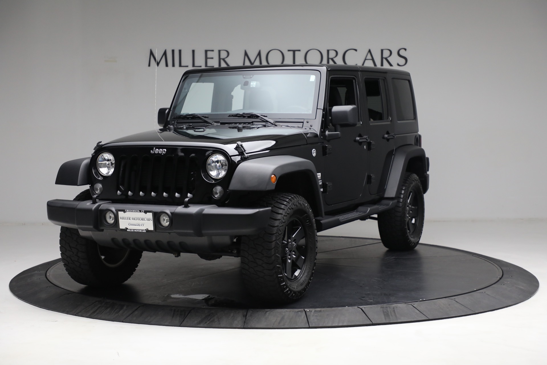 Used 2017 Jeep Wrangler Unlimited Sport S for sale Sold at Rolls-Royce Motor Cars Greenwich in Greenwich CT 06830 1