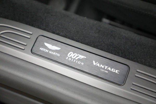 Used 2021 Aston Martin Vantage 007 Bond Edition for sale Sold at Rolls-Royce Motor Cars Greenwich in Greenwich CT 06830 27