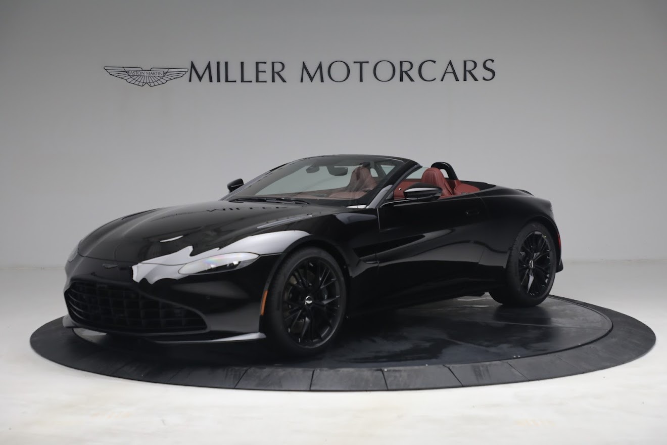 Used 2021 Aston Martin Vantage Roadster for sale Sold at Rolls-Royce Motor Cars Greenwich in Greenwich CT 06830 1