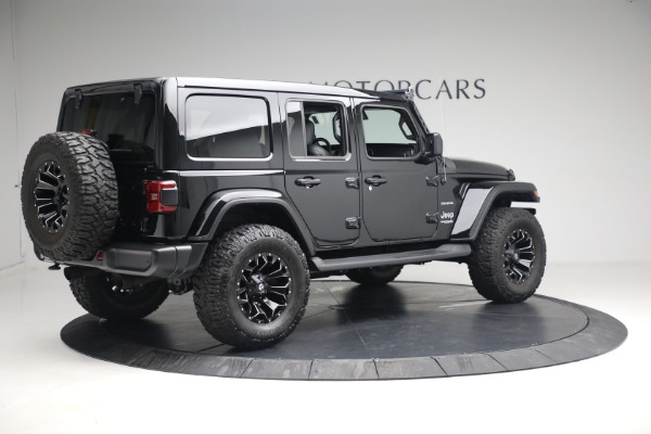 Used 2020 Jeep Wrangler Unlimited Sahara for sale Sold at Rolls-Royce Motor Cars Greenwich in Greenwich CT 06830 10