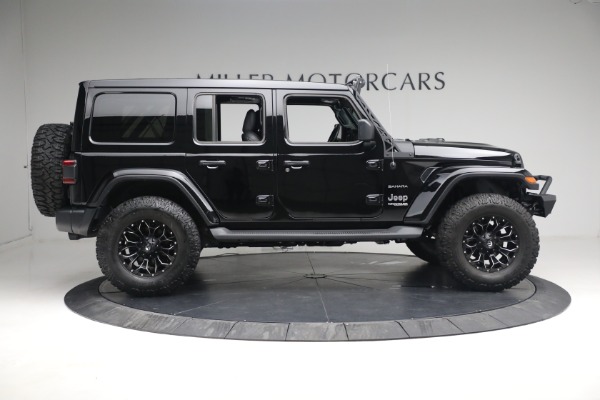 Used 2020 Jeep Wrangler Unlimited Sahara for sale Sold at Rolls-Royce Motor Cars Greenwich in Greenwich CT 06830 11