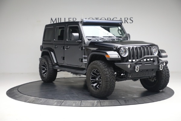 Used 2020 Jeep Wrangler Unlimited Sahara for sale Sold at Rolls-Royce Motor Cars Greenwich in Greenwich CT 06830 13