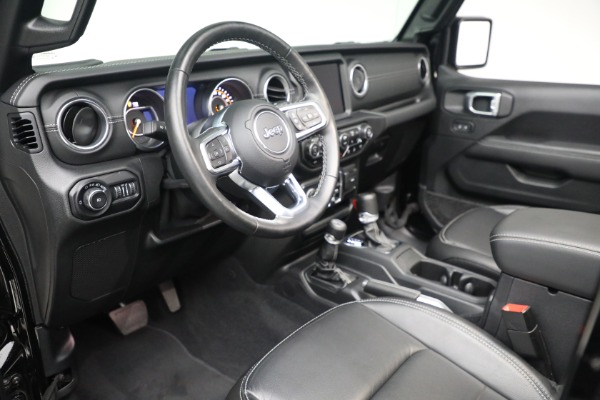 Used 2020 Jeep Wrangler Unlimited Sahara for sale Sold at Rolls-Royce Motor Cars Greenwich in Greenwich CT 06830 19