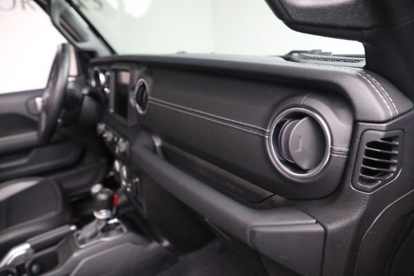 Used 2020 Jeep Wrangler Unlimited Sahara for sale Sold at Rolls-Royce Motor Cars Greenwich in Greenwich CT 06830 21