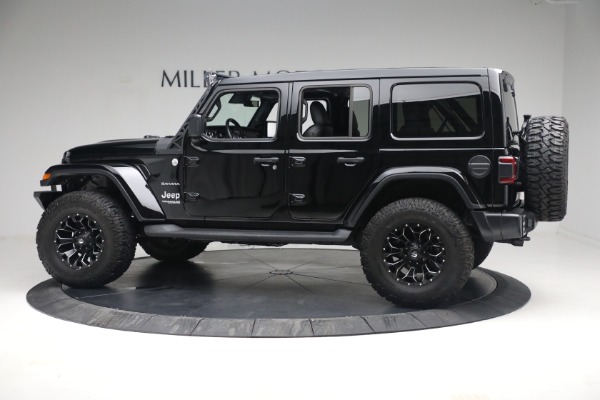 Used 2020 Jeep Wrangler Unlimited Sahara for sale Sold at Rolls-Royce Motor Cars Greenwich in Greenwich CT 06830 5