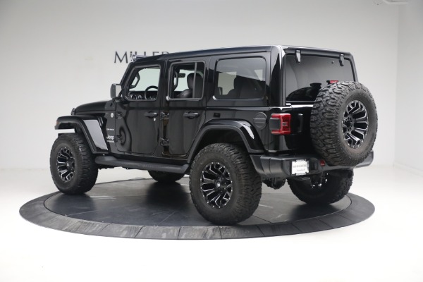 Used 2020 Jeep Wrangler Unlimited Sahara for sale Sold at Rolls-Royce Motor Cars Greenwich in Greenwich CT 06830 6