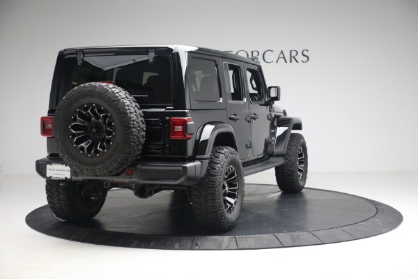 Used 2020 Jeep Wrangler Unlimited Sahara for sale Sold at Rolls-Royce Motor Cars Greenwich in Greenwich CT 06830 9
