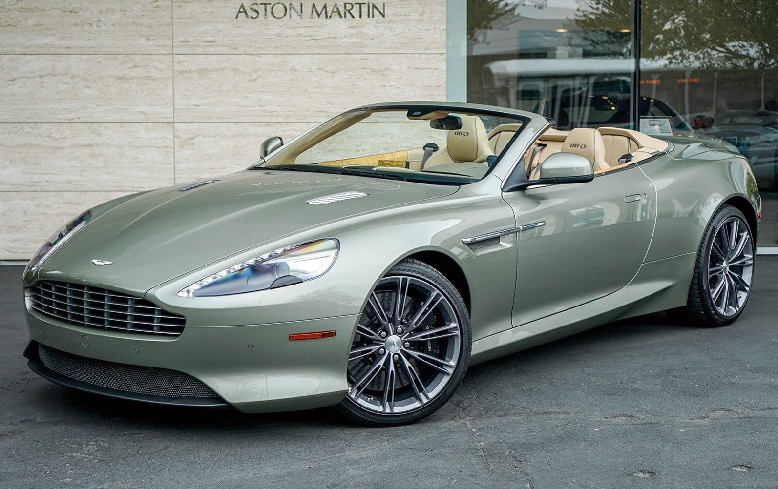 Used 2015 Aston Martin DB9 Volante for sale Sold at Rolls-Royce Motor Cars Greenwich in Greenwich CT 06830 1