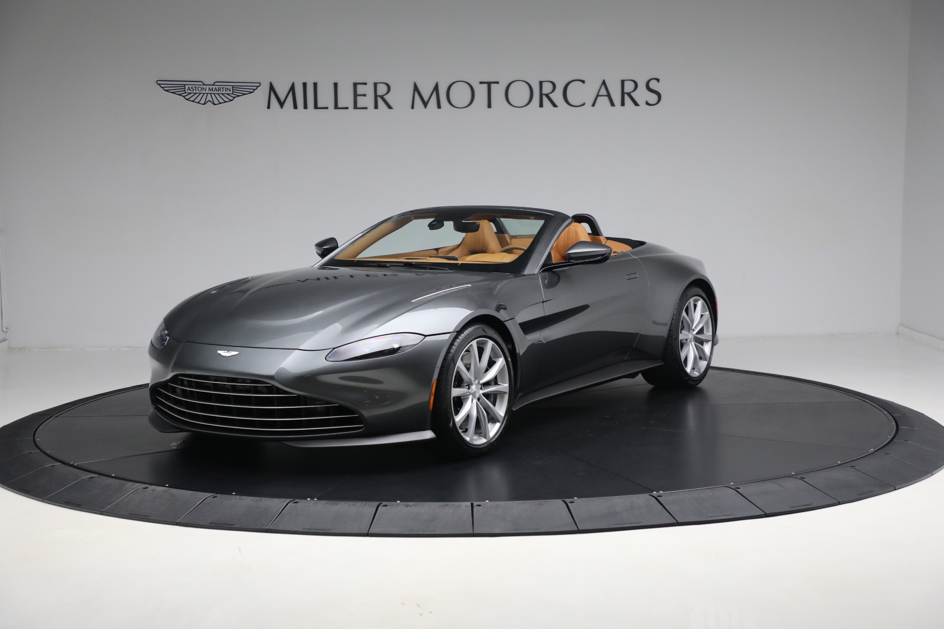 New 2021 Aston Martin Vantage Roadster for sale Sold at Rolls-Royce Motor Cars Greenwich in Greenwich CT 06830 1