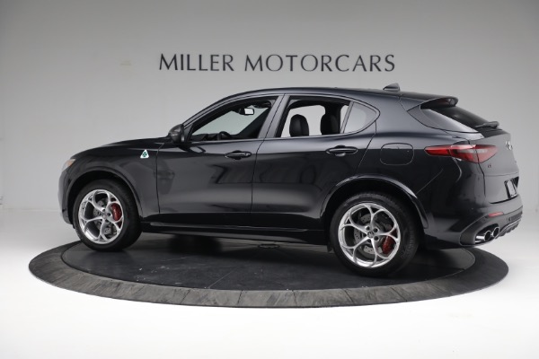 Used 2021 Alfa Romeo Stelvio Quadrifoglio for sale Sold at Rolls-Royce Motor Cars Greenwich in Greenwich CT 06830 4