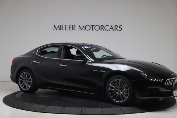 Used 2018 Maserati Ghibli SQ4 for sale Sold at Rolls-Royce Motor Cars Greenwich in Greenwich CT 06830 10