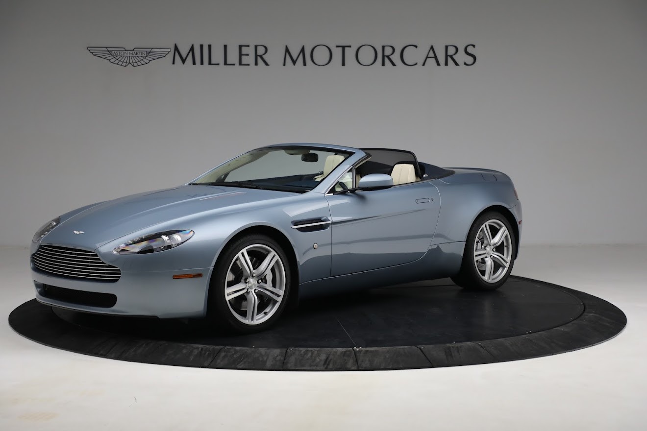Used 2009 Aston Martin V8 Vantage Roadster for sale Call for price at Rolls-Royce Motor Cars Greenwich in Greenwich CT 06830 1