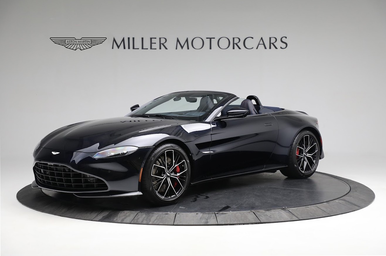 Used 2021 Aston Martin Vantage Roadster for sale $145,900 at Rolls-Royce Motor Cars Greenwich in Greenwich CT 06830 1