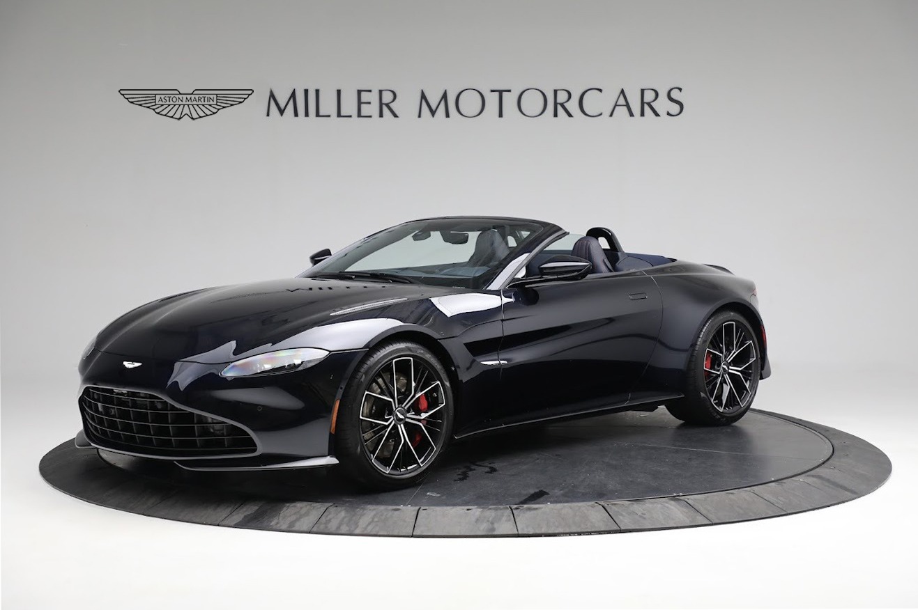 Used 2021 Aston Martin Vantage Roadster for sale Sold at Rolls-Royce Motor Cars Greenwich in Greenwich CT 06830 1