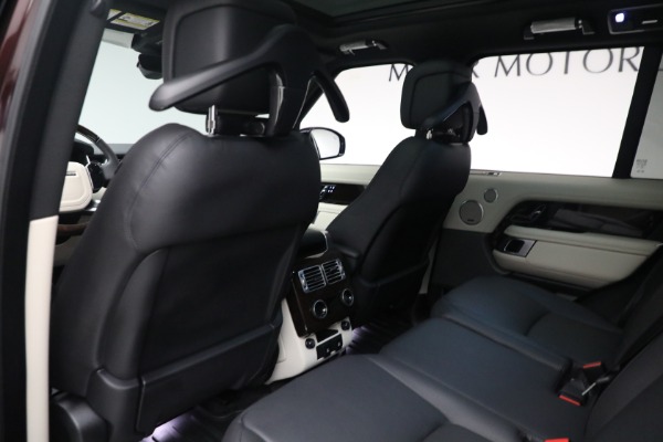 Used 2020 Land Rover Range Rover P525 HSE for sale Sold at Rolls-Royce Motor Cars Greenwich in Greenwich CT 06830 17
