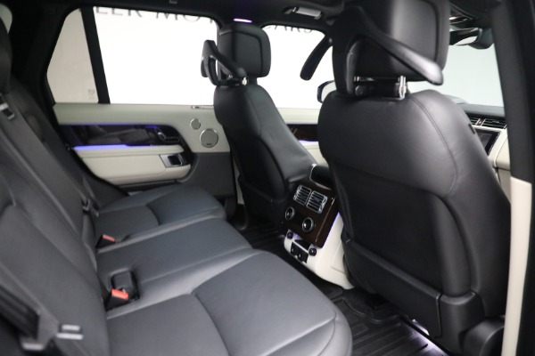 Used 2020 Land Rover Range Rover P525 HSE for sale Sold at Rolls-Royce Motor Cars Greenwich in Greenwich CT 06830 22