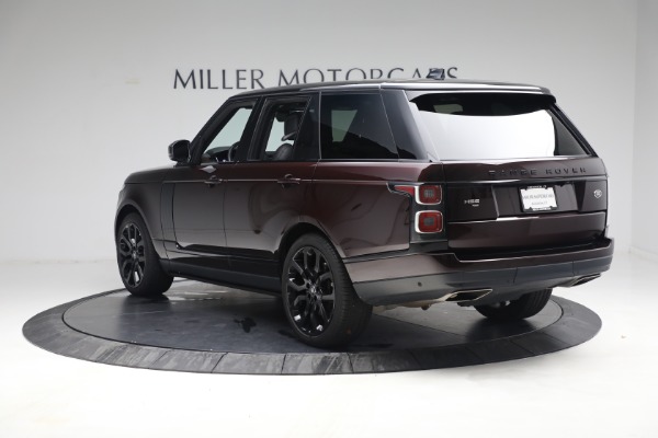 Used 2020 Land Rover Range Rover P525 HSE for sale Sold at Rolls-Royce Motor Cars Greenwich in Greenwich CT 06830 5