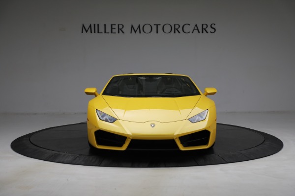 Used 2017 Lamborghini Huracan LP 580-2 Spyder for sale Sold at Rolls-Royce Motor Cars Greenwich in Greenwich CT 06830 12