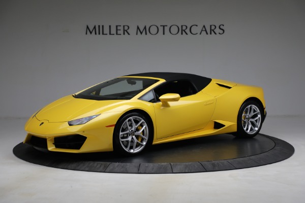 Used 2017 Lamborghini Huracan LP 580-2 Spyder for sale Sold at Rolls-Royce Motor Cars Greenwich in Greenwich CT 06830 13