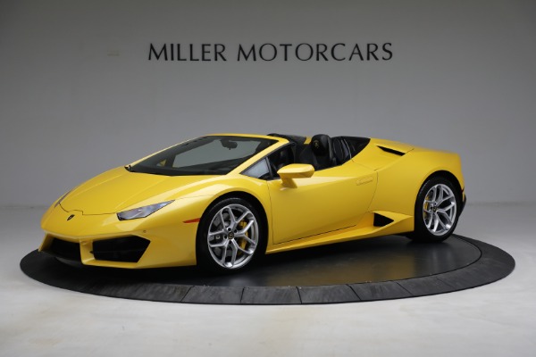 Used 2017 Lamborghini Huracan LP 580-2 Spyder for sale Sold at Rolls-Royce Motor Cars Greenwich in Greenwich CT 06830 2
