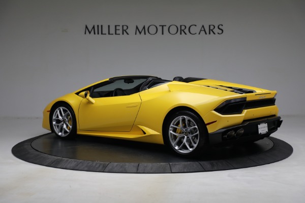 Used 2017 Lamborghini Huracan LP 580-2 Spyder for sale Sold at Rolls-Royce Motor Cars Greenwich in Greenwich CT 06830 4