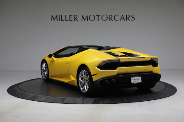 Used 2017 Lamborghini Huracan LP 580-2 Spyder for sale Sold at Rolls-Royce Motor Cars Greenwich in Greenwich CT 06830 5