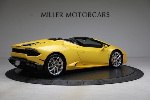 Used 2017 Lamborghini Huracan LP 580-2 Spyder for sale Sold at Rolls-Royce Motor Cars Greenwich in Greenwich CT 06830 8