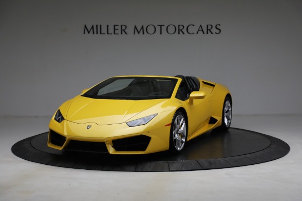 Used 2017 Lamborghini Huracan LP 580-2 Spyder for sale Sold at Rolls-Royce Motor Cars Greenwich in Greenwich CT 06830 1