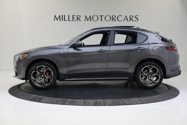 New 2022 Alfa Romeo Stelvio Ti for sale Sold at Rolls-Royce Motor Cars Greenwich in Greenwich CT 06830 3