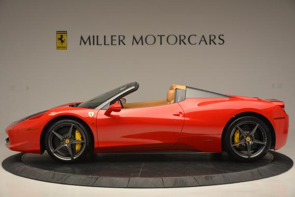 Used 2013 Ferrari 458 Spider for sale Sold at Rolls-Royce Motor Cars Greenwich in Greenwich CT 06830 3