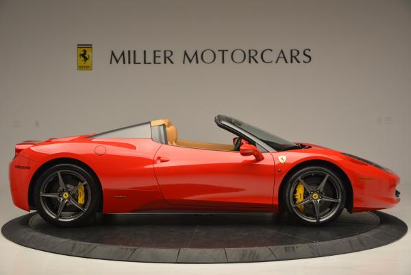 Used 2013 Ferrari 458 Spider for sale Sold at Rolls-Royce Motor Cars Greenwich in Greenwich CT 06830 9