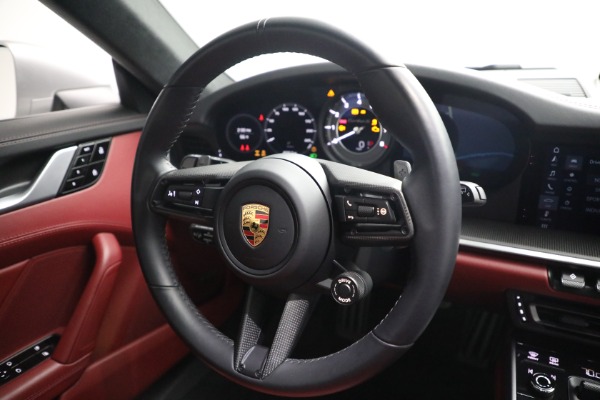 Used 2021 Porsche 911 Turbo S for sale Sold at Rolls-Royce Motor Cars Greenwich in Greenwich CT 06830 22