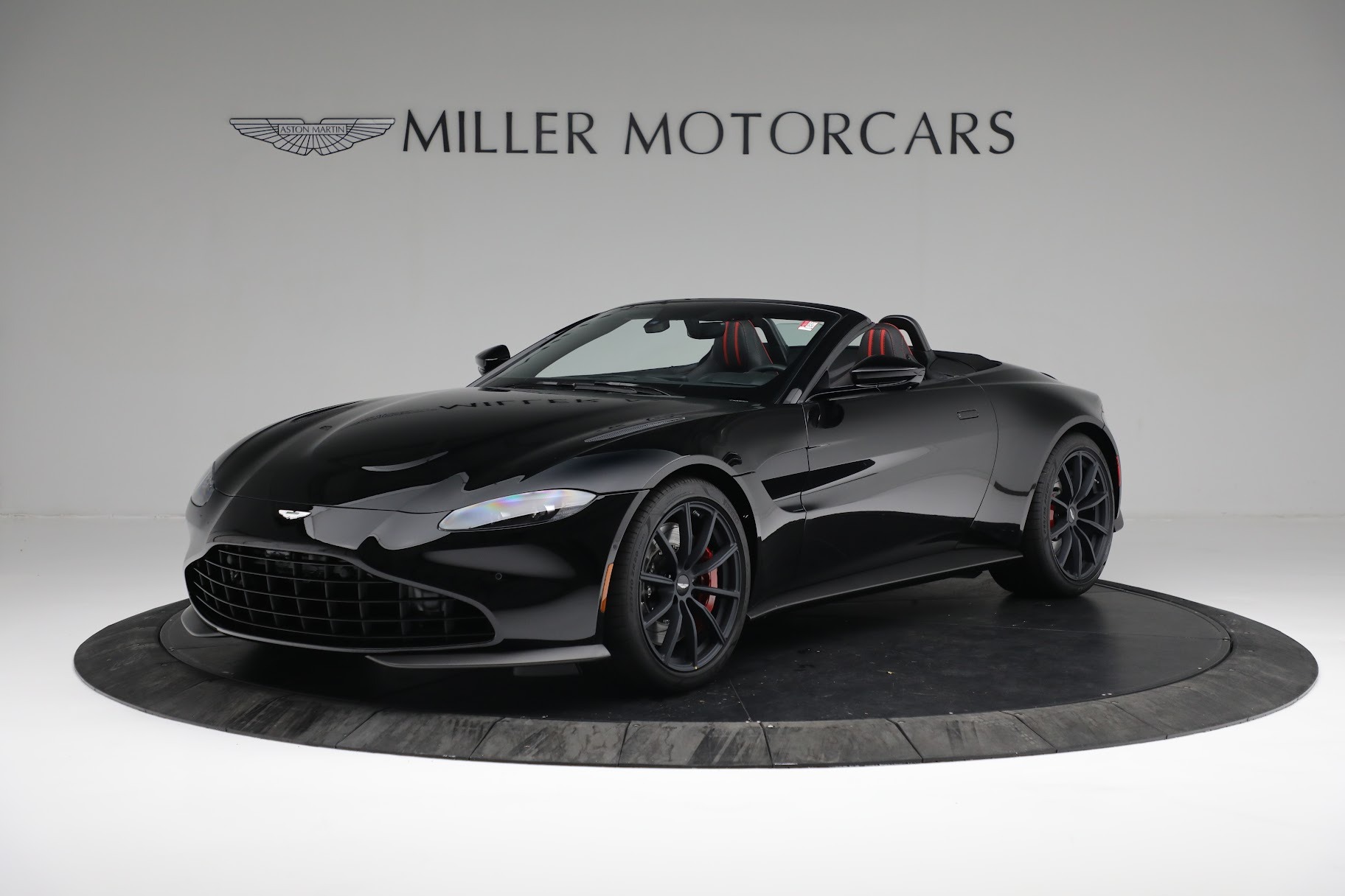 New 2021 Aston Martin Vantage Roadster for sale Sold at Rolls-Royce Motor Cars Greenwich in Greenwich CT 06830 1