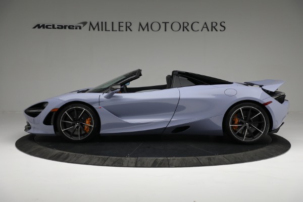 New 2022 McLaren 720S Spider for sale $425,080 at Rolls-Royce Motor Cars Greenwich in Greenwich CT 06830 3