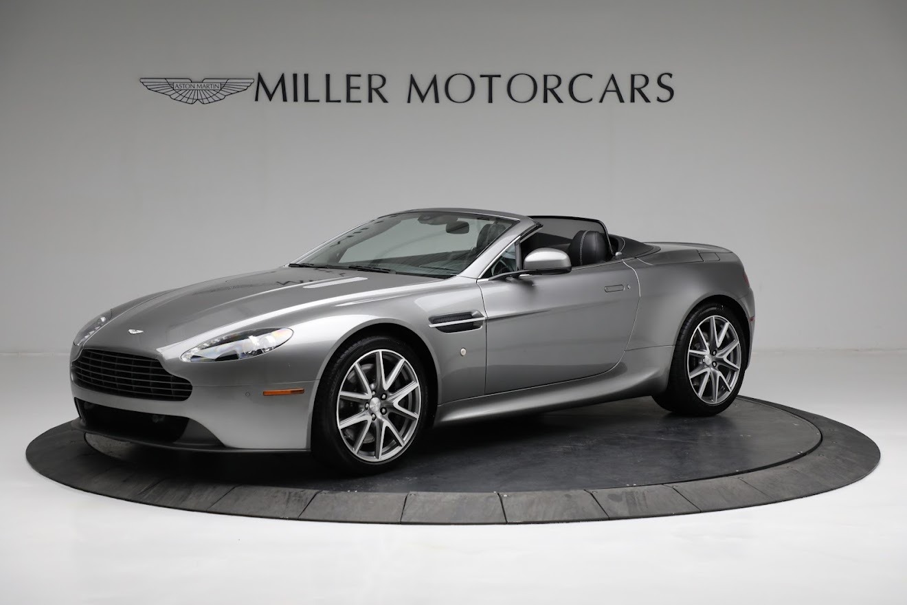 Used 2014 Aston Martin V8 Vantage Roadster for sale Call for price at Rolls-Royce Motor Cars Greenwich in Greenwich CT 06830 1