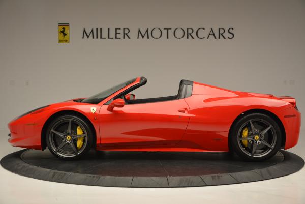 Used 2015 Ferrari 458 Spider for sale Sold at Rolls-Royce Motor Cars Greenwich in Greenwich CT 06830 3