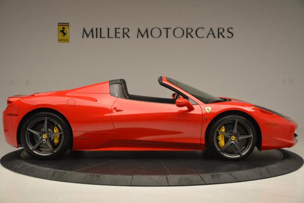 Used 2015 Ferrari 458 Spider for sale Sold at Rolls-Royce Motor Cars Greenwich in Greenwich CT 06830 9