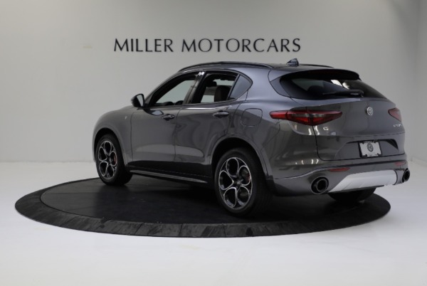 New 2022 Alfa Romeo Stelvio Ti for sale Sold at Rolls-Royce Motor Cars Greenwich in Greenwich CT 06830 6