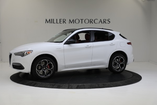 New 2022 Alfa Romeo Stelvio Veloce for sale Call for price at Rolls-Royce Motor Cars Greenwich in Greenwich CT 06830 3