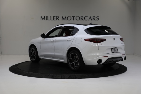 New 2022 Alfa Romeo Stelvio Veloce for sale Call for price at Rolls-Royce Motor Cars Greenwich in Greenwich CT 06830 5