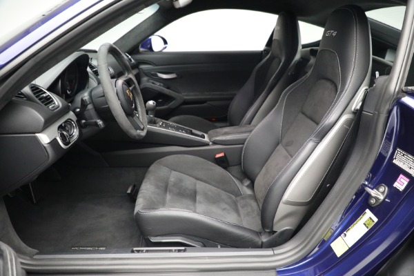 Used 2020 Porsche 718 Cayman GT4 for sale Sold at Rolls-Royce Motor Cars Greenwich in Greenwich CT 06830 14
