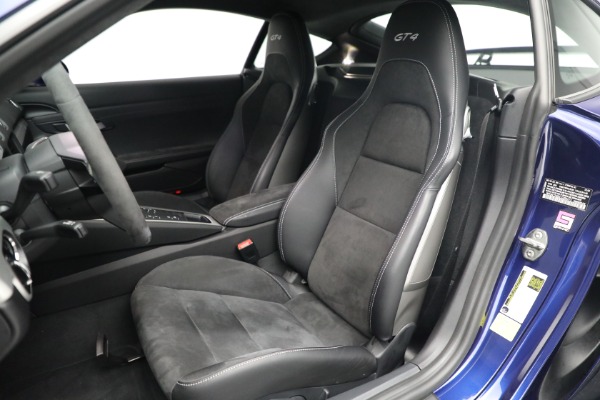 Used 2020 Porsche 718 Cayman GT4 for sale Sold at Rolls-Royce Motor Cars Greenwich in Greenwich CT 06830 15