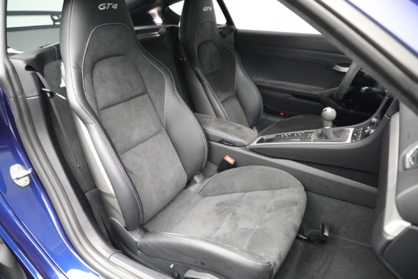 Used 2020 Porsche 718 Cayman GT4 for sale Sold at Rolls-Royce Motor Cars Greenwich in Greenwich CT 06830 19
